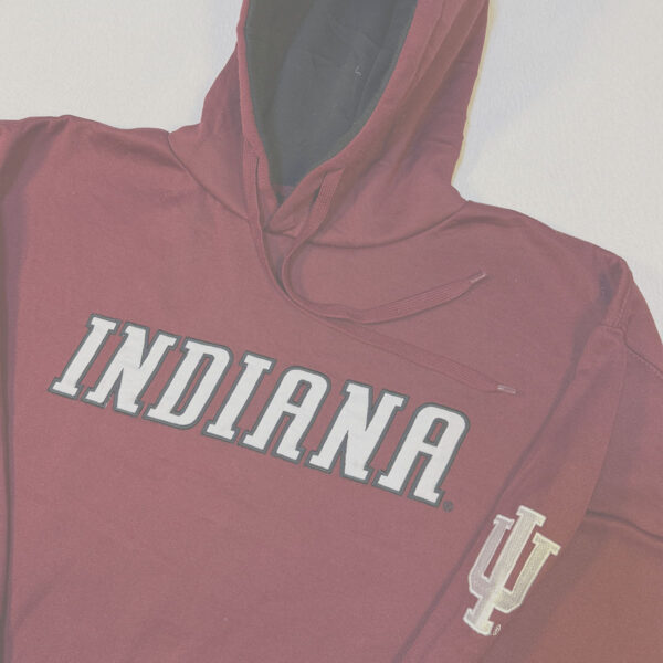 Hoodie Indiana Hoosiers NCAA Carmesí1 Hoodie Indiana Hoosiers NCAA Carmesí