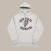 Hoodie Ohio State Buckeyes vintage Brutus gris jaspeado