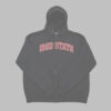 Hoodie Zip Ohio State Buckeyes Negro J. America