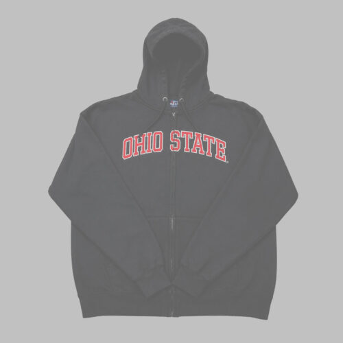 Hoodie Zip Ohio State Buckeyes Negro J. America Hoodie Zip Ohio State Buckeyes Negro J. America