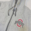 Hoodie Zip Ohio State Buckeyes Varsity Tricolor3 Hoodie Zip Ohio State Buckeyes Varsity Gris Franjas Tricolor