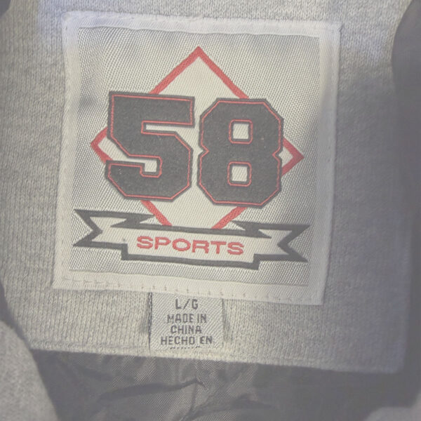 Hoodie Zip Ohio State Buckeyes Varsity Tricolor4 Hoodie Zip Ohio State Buckeyes Varsity Gris Franjas Tricolor
