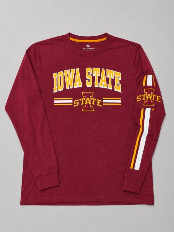 ISU-LST-001 Playera Manga Larga Iowa State Cyclones Colosseum