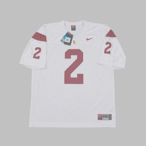 Jersey Blanco #2 Nike Jersey Football #2 Nike Blanco — USC
