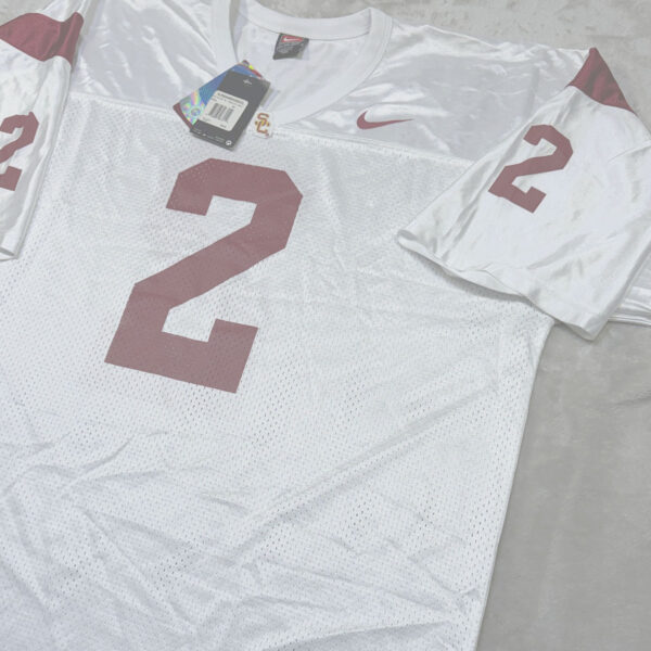 Jersey Blanco #2 Nike1 Jersey Football #2 Nike Blanco — USC