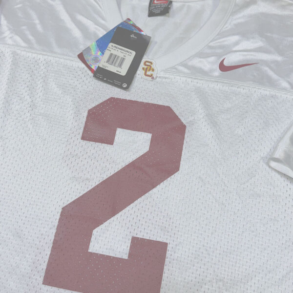 Jersey Blanco #2 Nike2 Jersey Football #2 Nike Blanco — USC