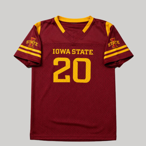 Jersey Iowa State Cyclones Numero 20 Vino Jersey Iowa State Cyclones Numero 20 Vino - Talla S (Importado USA)
