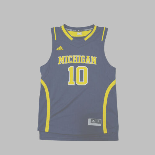 Jersey Michigan Wolverines Basketball #10 Adidas Jersey Michigan Wolverines Basketball #10 Adidas Azul Marino