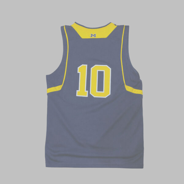 Jersey Michigan Wolverines Basketball #10 Adidas4 Jersey Michigan Wolverines Basketball #10 Adidas Azul Marino