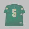 Jersey Notre Dame #5 Adidas Shamrock Series NWT Jersey Notre Dame Fighting Irish #5 Adidas Shamrock Series Verde — Nuevo con Etiqueta