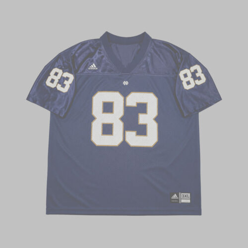 Jersey Notre Dame #83 Adidas Azul Marino 3XL Jersey Notre Dame Fighting Irish #83 Adidas Azul Marino 3XL