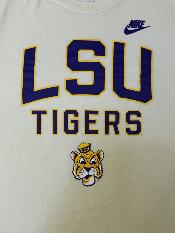 LSU-TEE-M-001-2 Playera Nike LSU Tigers Vintage Hueso