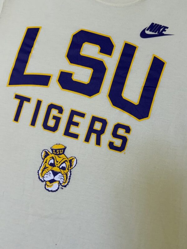 LSU-TEE-M-001-3 Playera Nike LSU Tigers Vintage Hueso