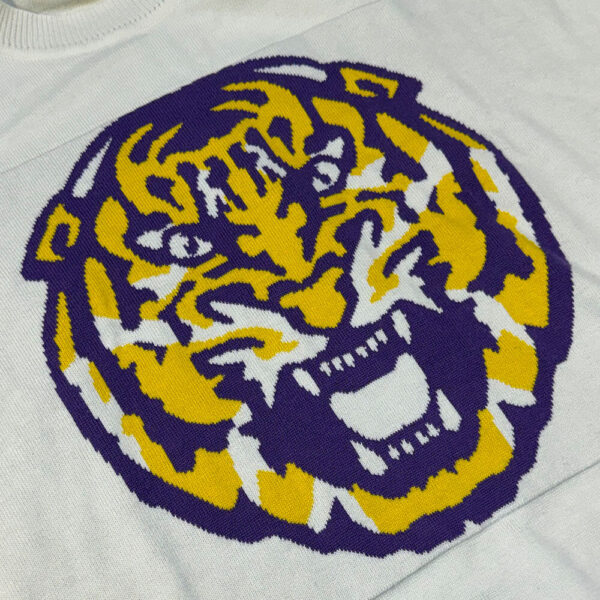 LSUSUETER3 Suéter Tejido LSU Tigers