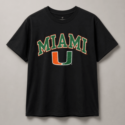 Playera Miami Hurricanes "The U" Fanatics NCAA