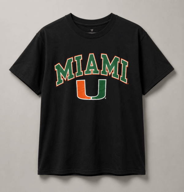 Playera Miami Hurricanes "The U" Fanatics NCAA