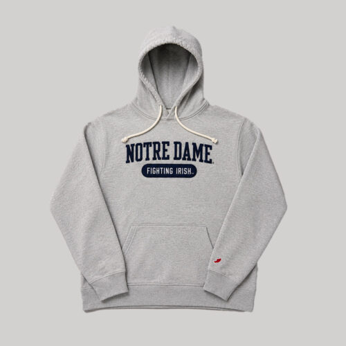 Sudadera Notre Dame Fighting Irish Gris - Talla L