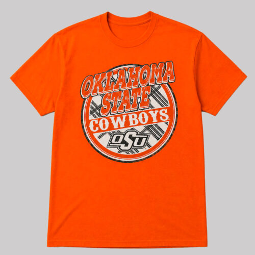 OKLAHOMA STATE Playera Oklahoma State Cowboys Circle Vintage NCAA | Talla XL