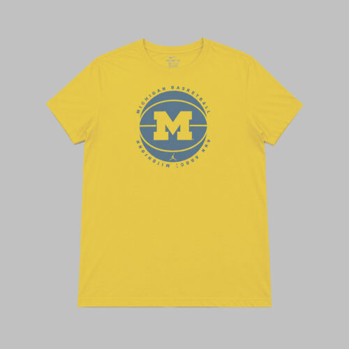 Playera Michigan Wolverines Basketball Jordan Brand Nike Ann Arbor