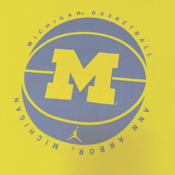 Playera Michigan Wolverines Basketball Jordan Brand Nike Ann Arbor