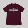 Playera Mississippi State Bulldogs Basketball adidas Vino - Talla S (Importado USA)