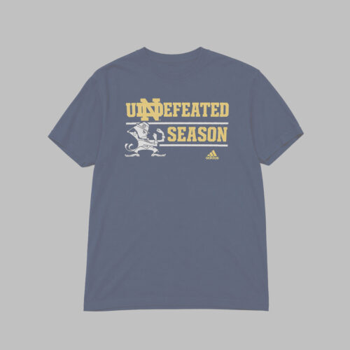 Playera Notre Dame Fighting Irish Undefeated Season Adidas