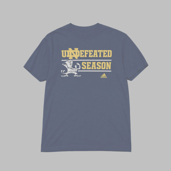 Playera Notre Dame Fighting Irish Undefeated Season Adidas