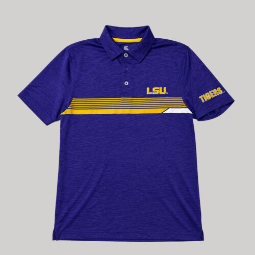 Playera Polo LSU Tigers Morada Playera Polo LSU Tigers Morada - Talla S (Importado USA)