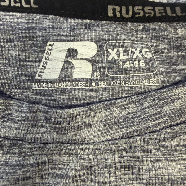 Playera South Carolina Gamecocks Russell Gris2 Playera South Carolina Gamecocks Russell Gris - Talla S (Importado USA)
