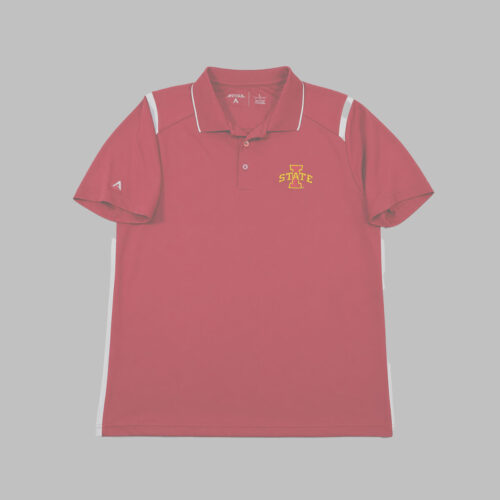 Polo Iowa State Cyclones I-State Antigua NCAA Granate Polo Iowa State Cyclones I-State Antigua NCAA Granate