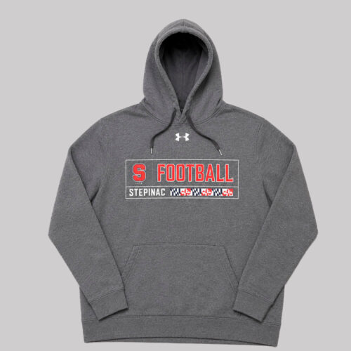 S FOOTBALL Hoodie Archbishop Stepinac Crusaders Football Under Armour