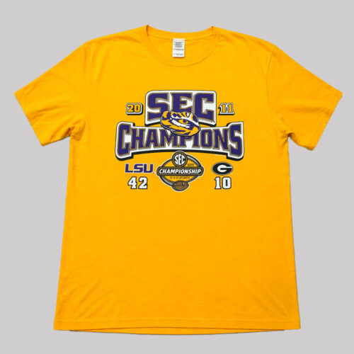 SEC Playera LSU Tigers SEC Champions 2011 Conmemorativa