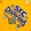 SEC1 Playera LSU Tigers SEC Champions 2011 Conmemorativa