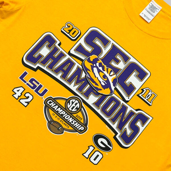 SEC1 Playera LSU Tigers SEC Champions 2011 Conmemorativa