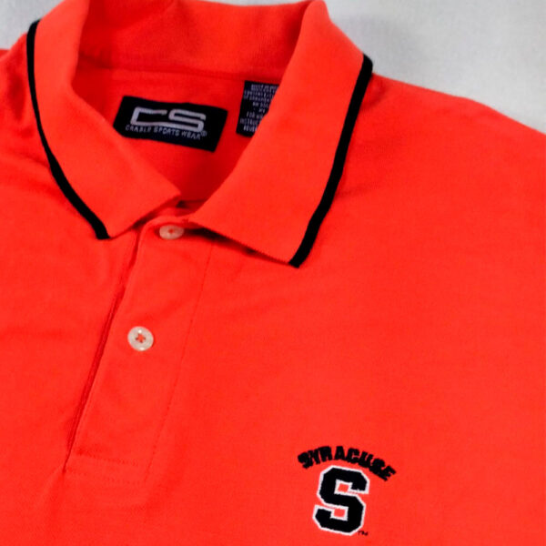 SYRACUSE1 Polo Syracuse Orange Russell Athletic NCAA | Talla XL