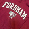 Sudadera con Capucha Fordham Rams Vino - Talla S (Importado USA)