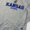 Sudadera con Capucha Kansas Jayhawks Gris1 Sudadera con Capucha Kansas Jayhawks Gris - Talla S (Importado USA)