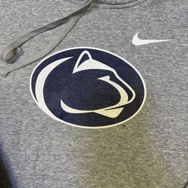 Sudadera con Capucha Penn State Nittany Lions Nike Gris1 Penn State Nittany Lions Nike Gris - Talla S (Importado USA)