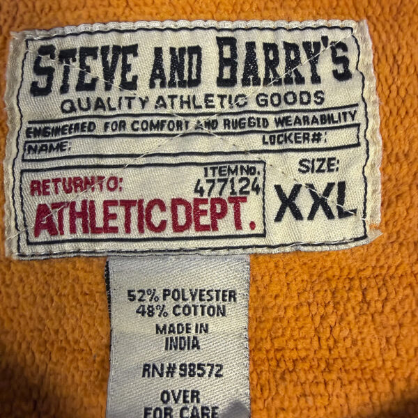 Sweatshirt Tennessee Volunteers 2 Sweatshirt Tennessee Volunteers naranja Steelers Barry's