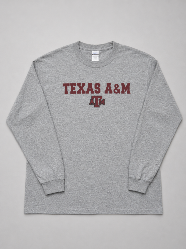 Playera Texas A&M Aggies Gris