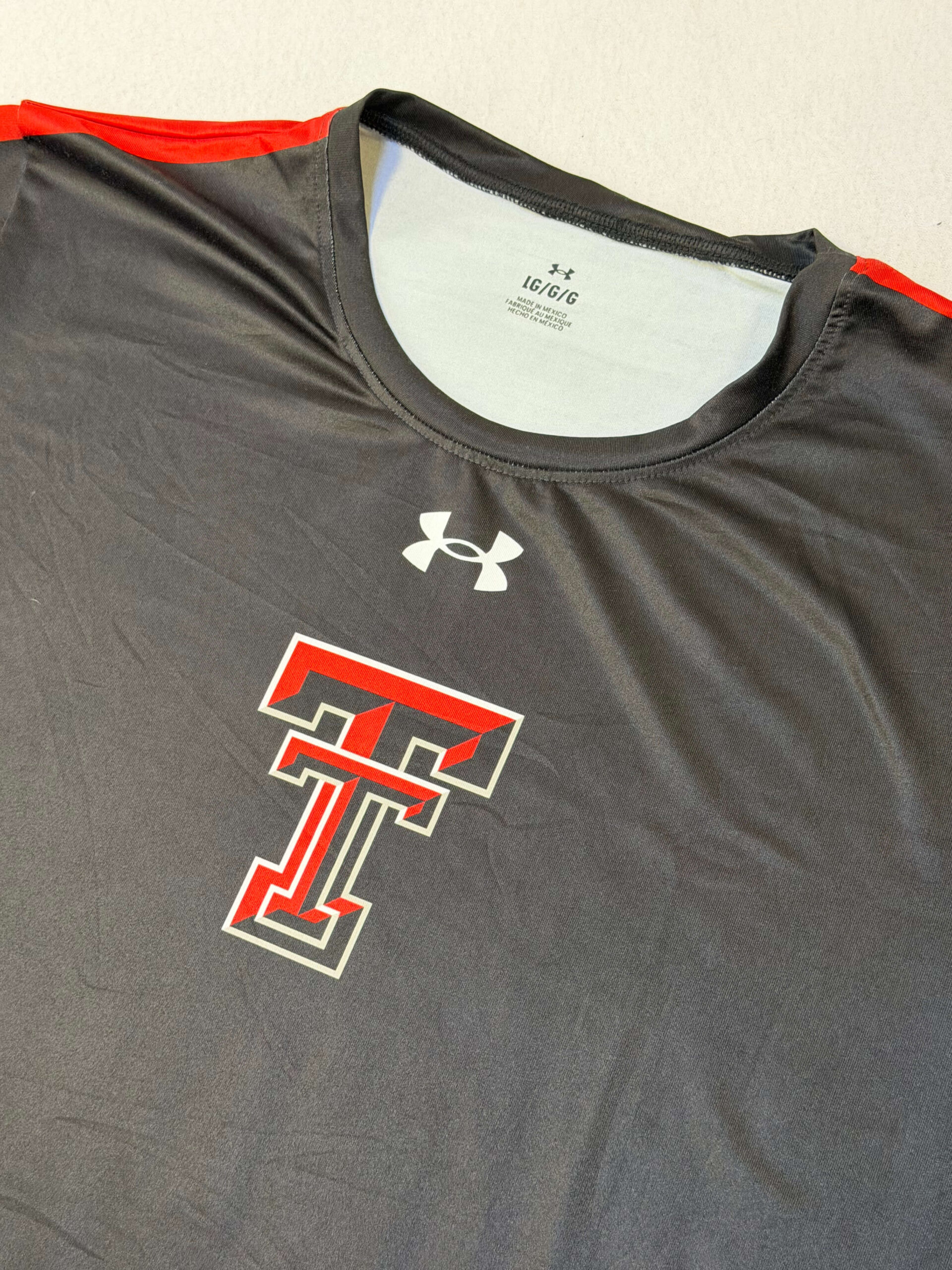 Playera Texas Tech Red Raiders Under Armour Performance Doble T