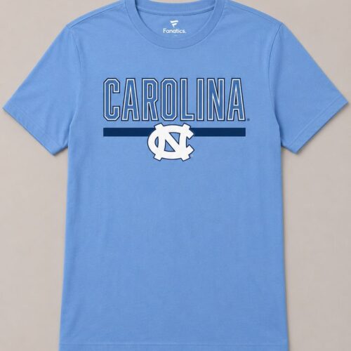 Playera North Carolina Tar Heels "Carolina" Fanatics — Nueva con Etiqueta