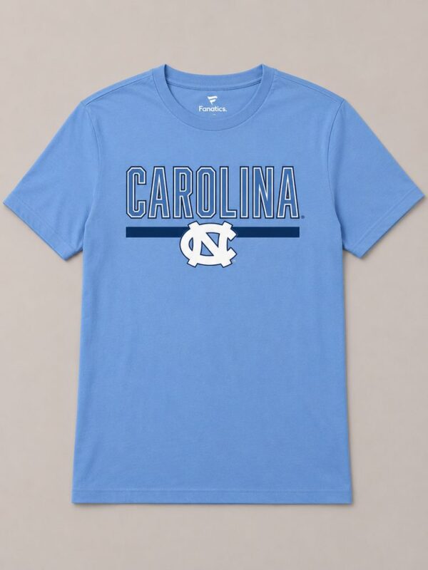 Playera North Carolina Tar Heels "Carolina" Fanatics — Nueva con Etiqueta