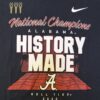 Playera NCAA Alabama Crimson Tide National Champions 2020 Nike - Talla M (Importado USA)