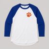Playera Raglan NCAA Clemson Tigers Manga Larga (Augusta Sportswear) - Talla M (Importado USA)