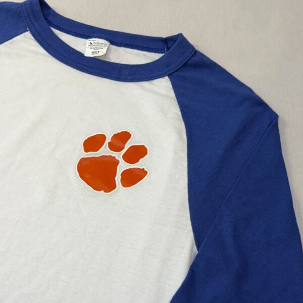 Playera Raglan NCAA Clemson Tigers Manga Larga (Augusta Sportswear) - Talla M (Importado USA)