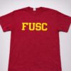 fusc-m-01-1 Playera FUSC Novelty Rival USC - Talla M (Importado USA)