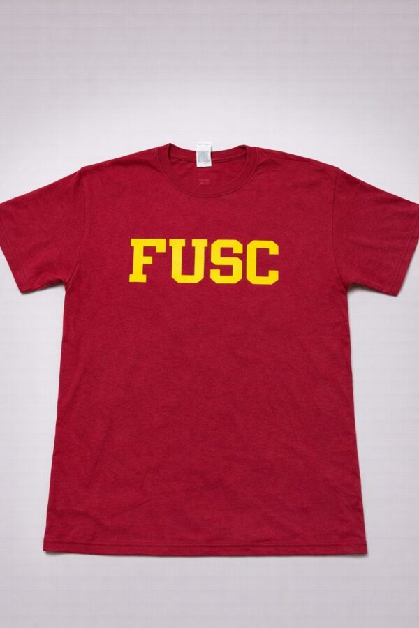 fusc-m-01-1 Playera FUSC Novelty Rival USC - Talla M (Importado USA)