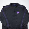 ksu-m-01-1 Pullover NCAA Kansas State Wildcats Medio Cierre - Talla M (Importado USA)