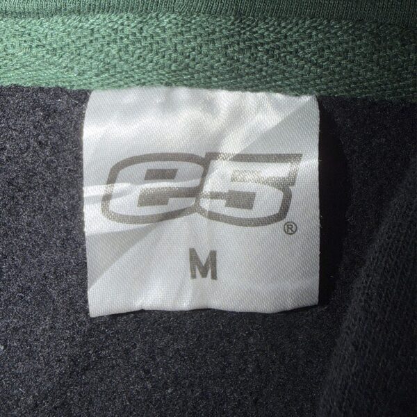 Sudadera Miami Hurricanes con Cierre y Capucha Negra - Talla M